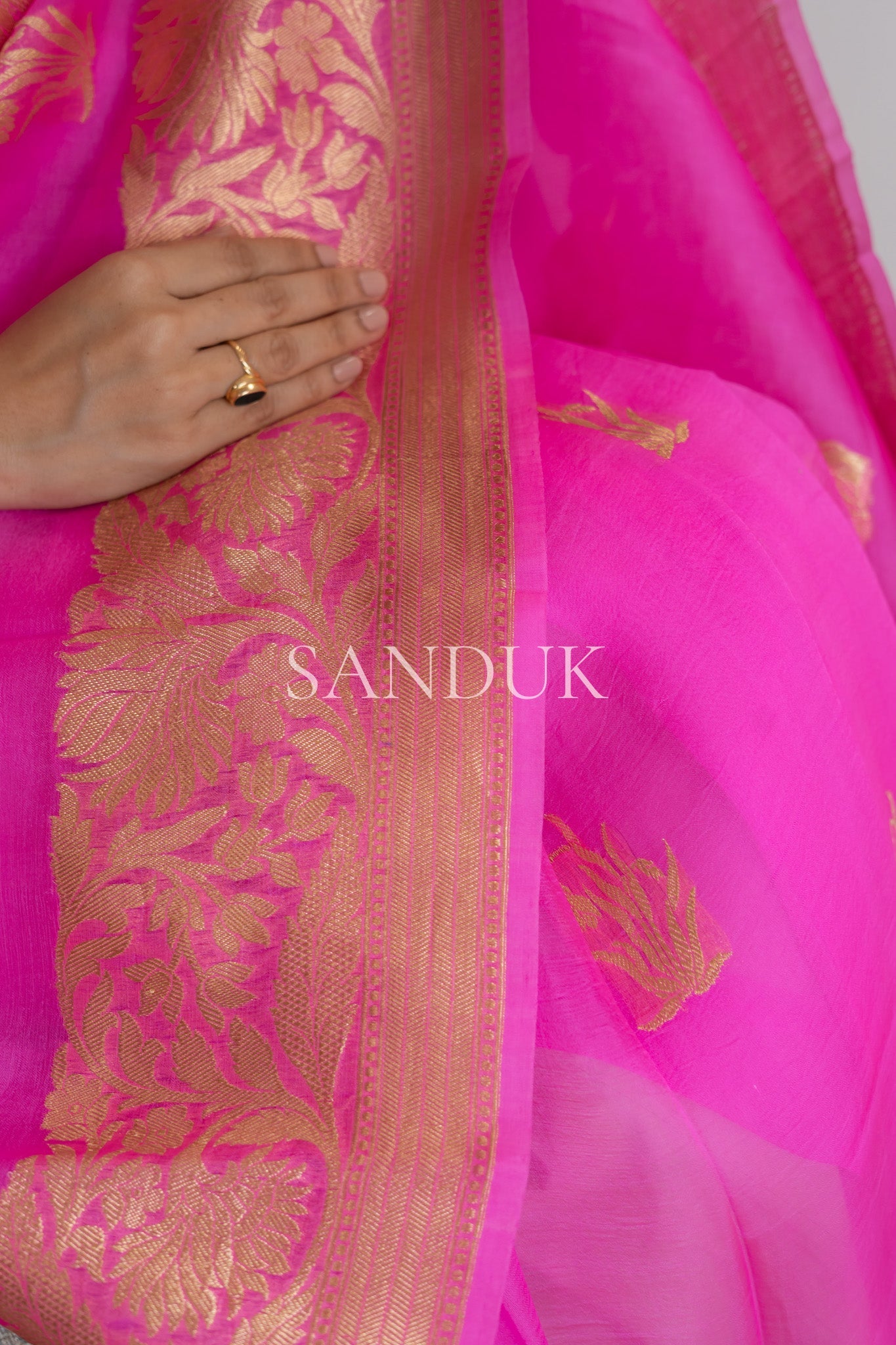 अंजना कोरा सिल्क (साडी)