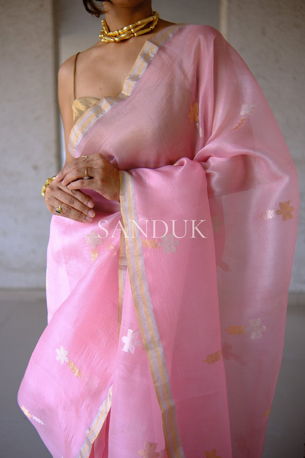 Tara Pink (Saree)