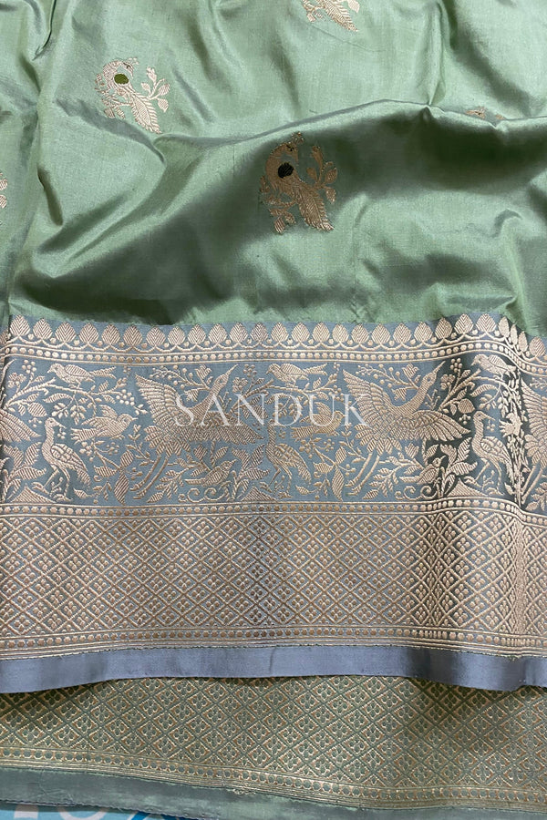 Mayuri Sage Green (Saree)